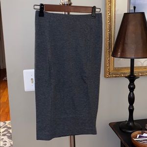 Women’s charcoal Gray pencil skirt